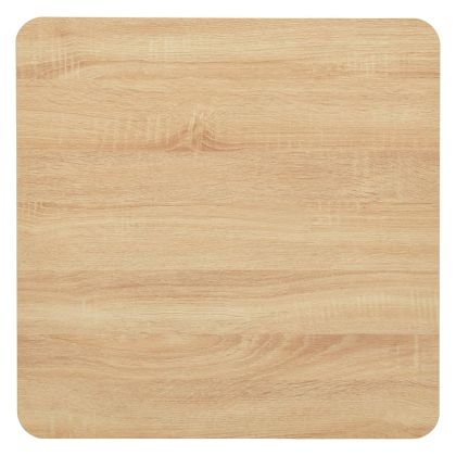Бистро маса, дъбов цвят, 78,5x78,5x107 см