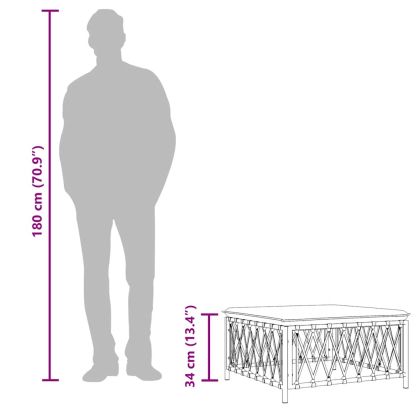 Градинска табуретка за крака с възглавница, бяла, тъкан плат