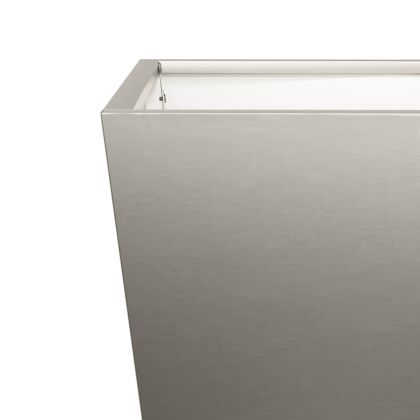 Градинска саксия 40x40x40 cm от атмосферна стомана