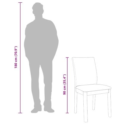 Трапезни столове с възглавници 2 бр Бяла масивна дървесина гума