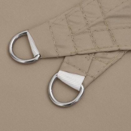 Платно-сенник, Оксфорд плат, триъгълно, 6x6x6 м, таупе