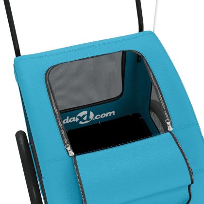 Ремарке за колело за любимци син Оксфорд плат и желязо