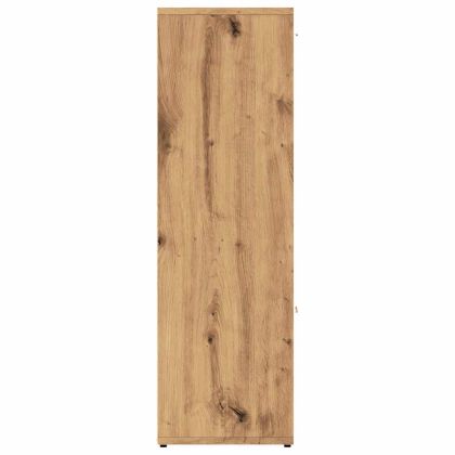 Рафт за книги Artisan Дъб 90x28x90 cm Инженерна дървесина