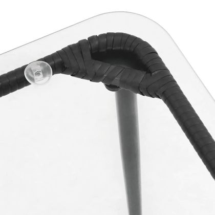 Градинска маса Черно 80 x 40 x 45.5 cm Полиратан