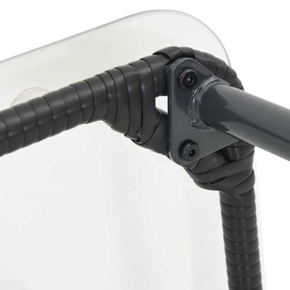 Градинска маса Черно 80 x 40 x 45.5 cm Полиратан