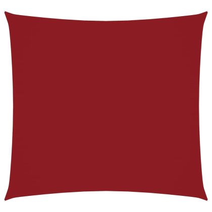 Платно-сенник, Оксфорд текстил, квадратно, 6x6 м, червено
