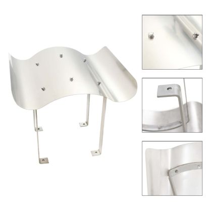 Шапка за комин, неръждаема стомана, 70 х 100 х 38 см