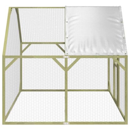 Кокошарник 268x200x190 см импрегниран бор масив