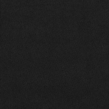 Затъмняваща завеса с куки, имитираща лен, черна, 290x245 см