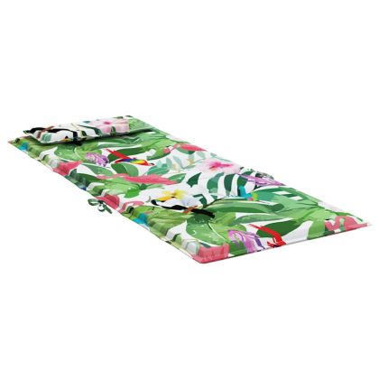 Възглавници за столове с облегалки 2 бр шарени Оксфорд плат