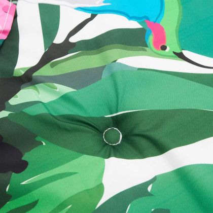 Възглавници за столове с облегалки 2 бр шарени Оксфорд плат