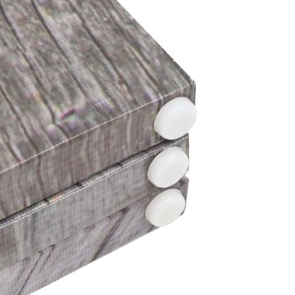 Сгъваем параван за стая, 160x170 см, езеро