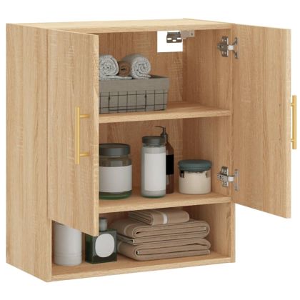 Стенен шкаф, дъб сонома, 60x31x70 см, инженерно дърво