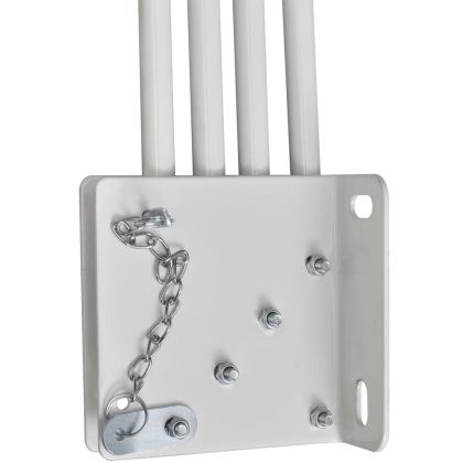 Сгъваема странична тента за балкон, теракота, 160x240 см