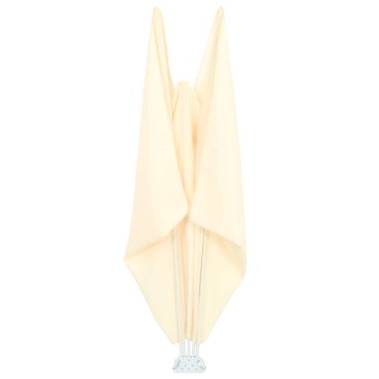 Сгъваема странична тента за тераса, кремава, 300x200 см