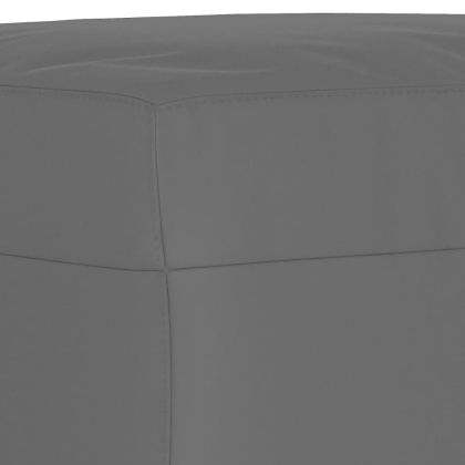 Комплект дивани 3 части с възглавници тъмносив плат микрофибър