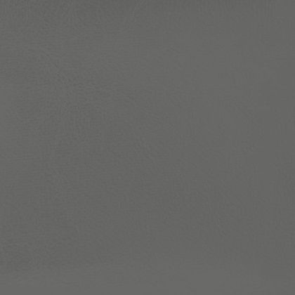 Объл фотьойл с табуретка за крака, сиво, изкуствена кожа