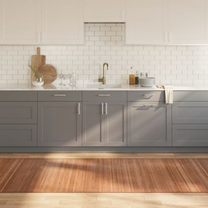 Килим, правоъгълен, натурален, 100x300 см, бамбук