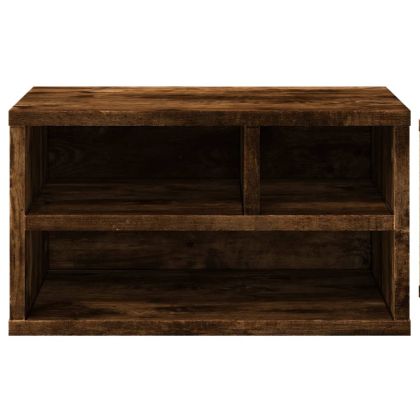 Стойка за принтер, опушен дъб, 40x32x22,5 см, инженерно дърво