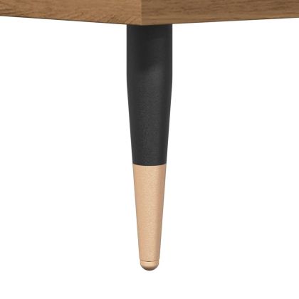 Висок шкаф, дъб артизан, 60x36x110 см, инженерно дърво