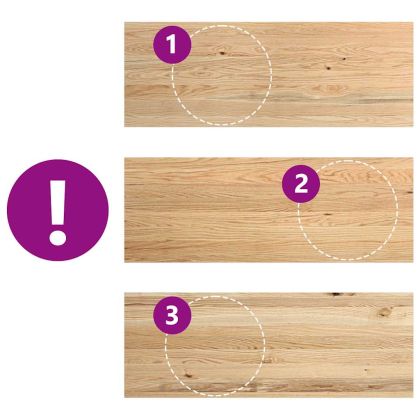 Прозоречни первази, 2 бр, 110x40x2 см, необработен масивен дъб