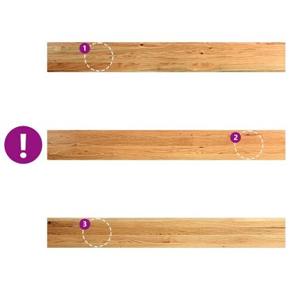 Прозоречни первази, 2 бр, светлокафяви, 160x20x2 см, дъб масив