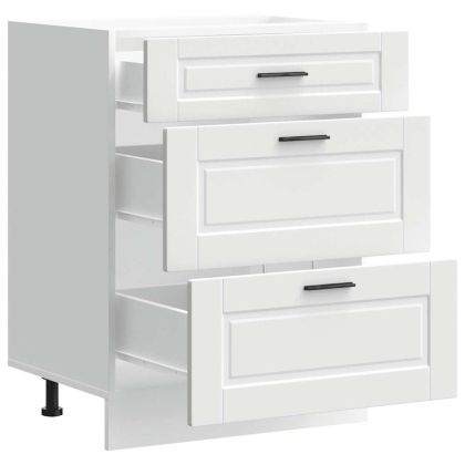 Кухненски шкаф "Porto" Бяла инженерна дървесина