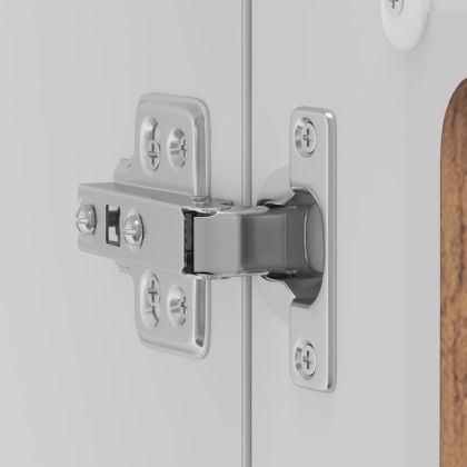 Кухненски стенен шкаф със стъклена врата Lucca старо дърво