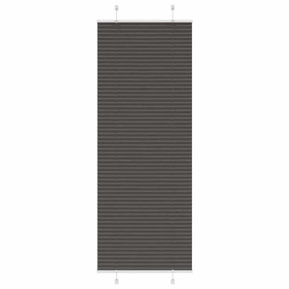 Плисирана щора черна 80x200 cm Ширина на плата 79,4 cm