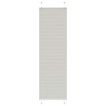 Плисирана щора Светло сиво 55x200 cm Ширина на плата 54,4 cm