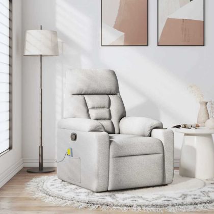 Масажен стол за лежанка Cloud Grey Fabric