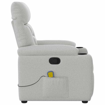 Масажен стол за лежанка Cloud Grey Fabric