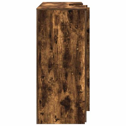 Приемно бюро, опушен дъб, 155x50x103,5 см, инженерно дърво