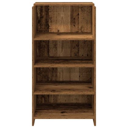 Приемно бюро, старо дърво, 55x50x103,5 см, инженерно дърво