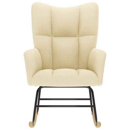 Люлеещ стол, кремав, текстил