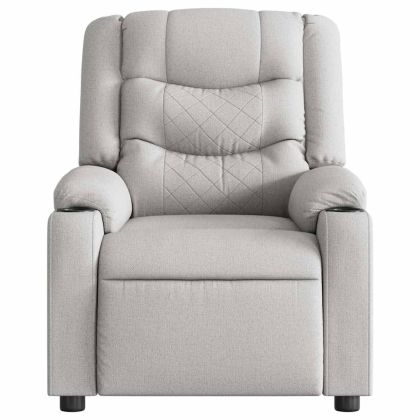 Recliner Chair Cloud Grey Fabric
