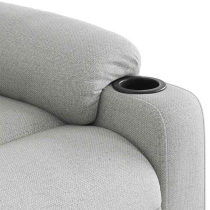 Recliner Chair Cloud Grey Fabric