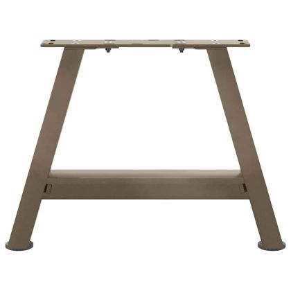 Крака за масичка за кафе, А-образни, 2 бр., 40 x (30-31) см, стомана