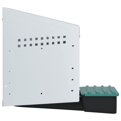 Кутия за пилета с 1 отделение, за стенен монтаж, поцинкована стомана