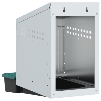 Кутия за пилета с 1 отделение, за стенен монтаж, поцинкована стомана