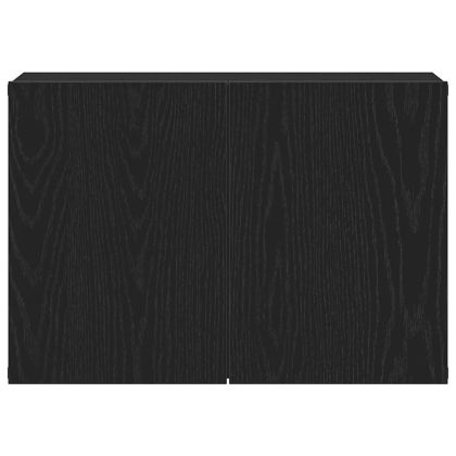ТВ шкаф, черен дъб, 60x30x41 см, инженерно дърво