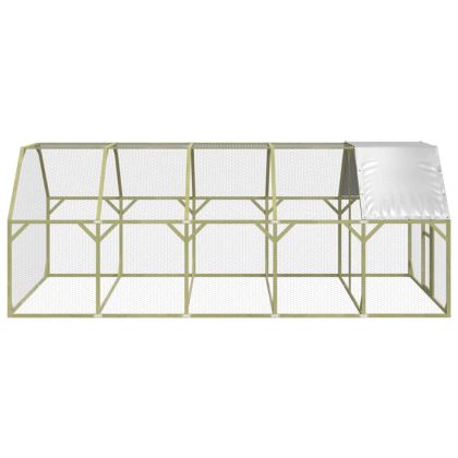 Кокошарник 268x500x190 см импрегниран бор масив