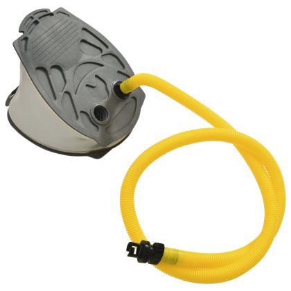 Надуваем дюшек за гимнастика с помпа, 60x100x10 см, PVC, зелен