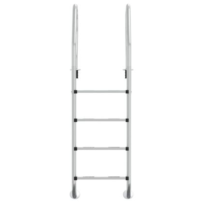 Стълба за басейн 54x38x184,5 см 304 неръждаема стомана