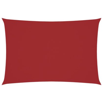 Платно-сенник, Оксфорд текстил, правоъгълно, 3x5 м, червено