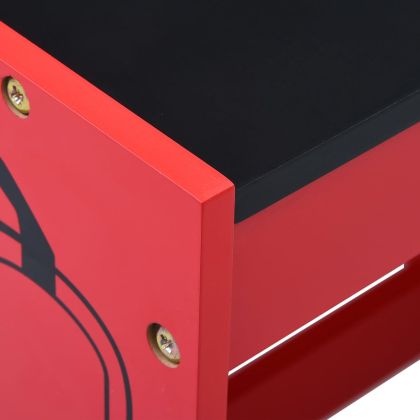 Детски комплект маса и столове 3 части дизайн на пожарна дърво