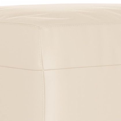 Табуретка, бежова, 60x50x41 см, плат микрофибър