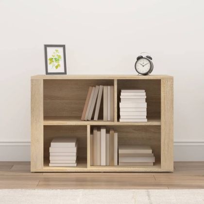 Сайдборд, дъб сонома, 80x30x54 см, инженерно дърво