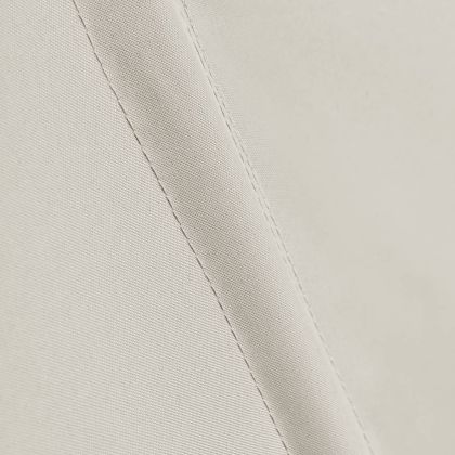 Сгъваема странична тента за балкон, кремава, 140x140 см