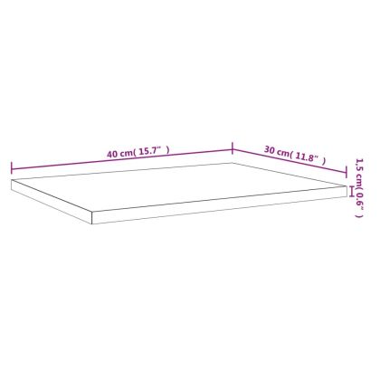 Стенни рафтове 4 бр сив сонома 40x30x1,5 см инженерно дърво